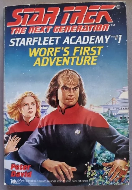 Star Trek: TNG Starfleet Academy #1 - Worf's First Adventure  - Paperback book