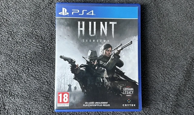 HUNT Showdown Limited Bounty Hunter Edition neuf PS4 ps5 Playstation 4 5 AB VF - Jeux vidéo