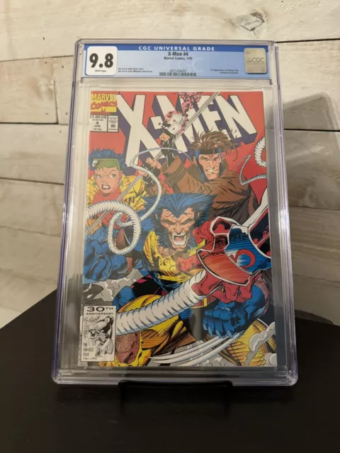 X-MEN #4 CGC 9.8 NM/M 1st App. Omega Red Jim Lee Art