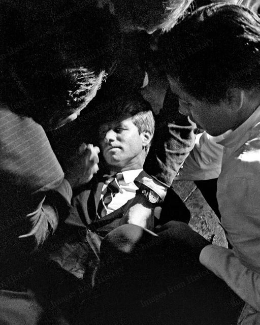 8x10 Print bystanders Robert Kennedy Assassination 1968 Soft Focus Grain #RFA