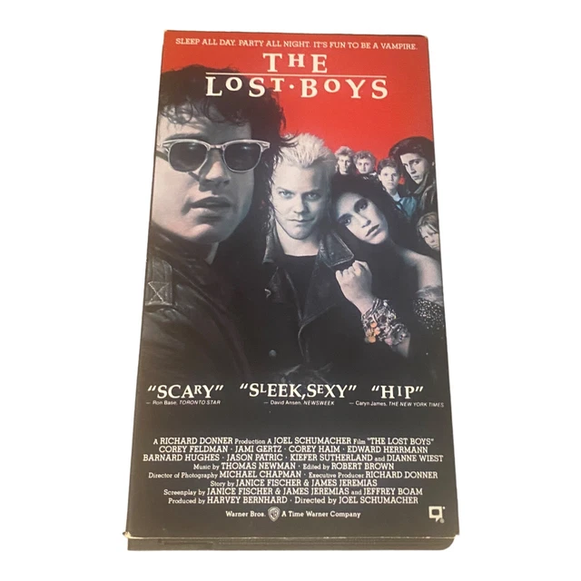 THE LOST BOYS VHS Tape 1993 Horror Movie Warner Bros. Hits 10.00
