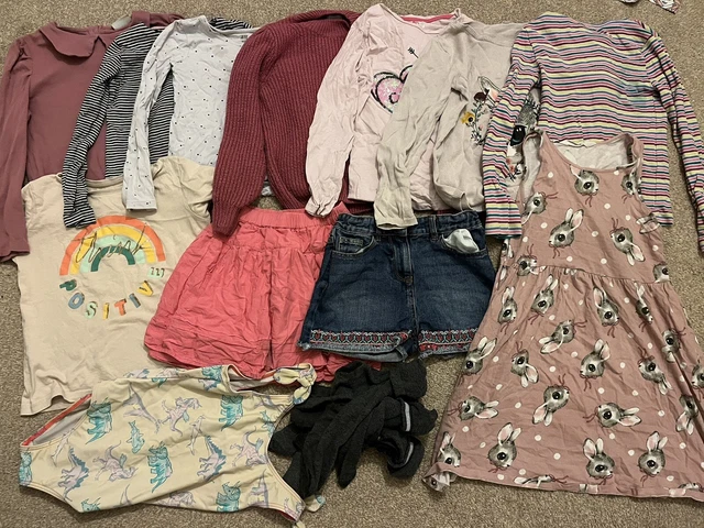 Girls clothes bundle 6-7 8-9 H&M Matalan Next