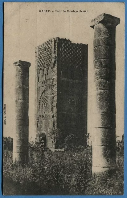 CPA MOROCCO: RABAT - Tour de Moulay-Hassan / 1913
