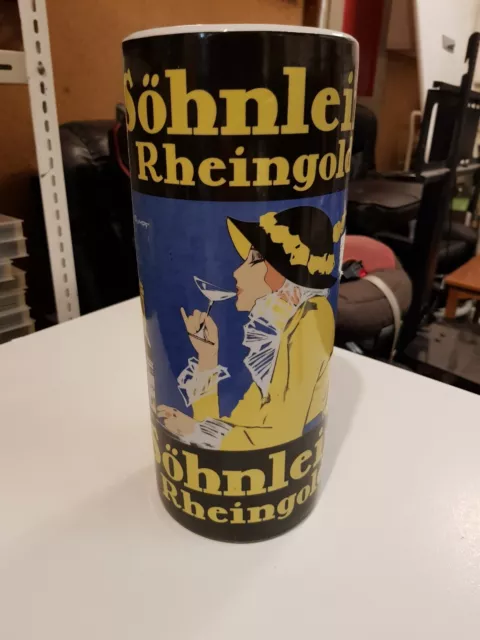 Retro Söhnlein Rheingold, Sektkühler, Keramik