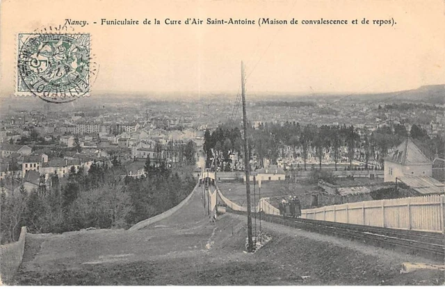 54 - NANCY - SAN38838 - Funiculaire de la Cure d'Air Saint Antoine (Maison de c