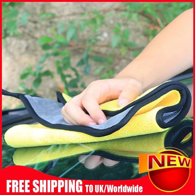 Car Wash Microfiber Towel Absorbent Cleaning Rag Car Wipe Cloth (30X30cm)