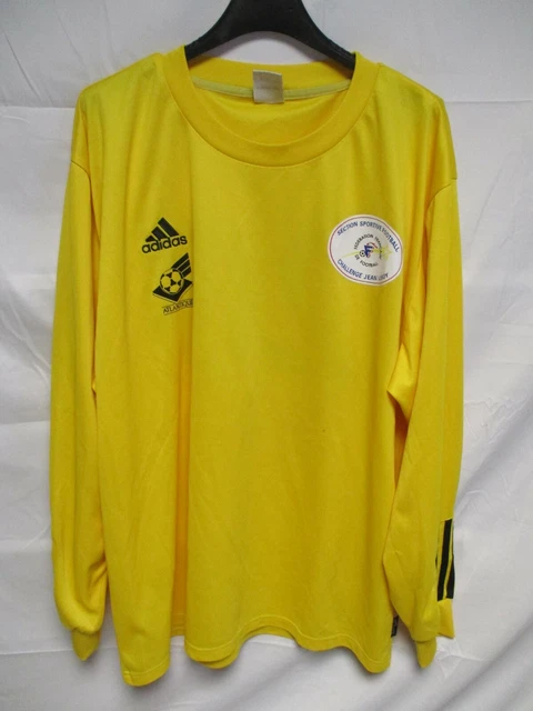 Maillot F.C NANTES jaune HOLIPROM football home shirt maglia vintage XL