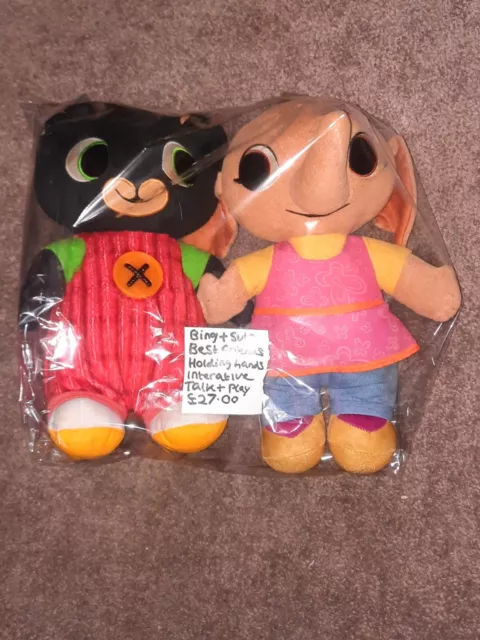 BING AND SULA Interactive Plush Teddy Sing And Talking Different Phases 10 Tall 25.00 PicClick UK