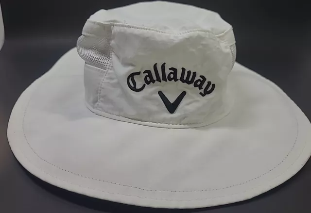 Callaway Golf Bucket Hat White L/XL Sun Hat Large / Extra Large CA #55666