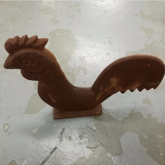 Cast Iron Elgin ROOSTER Windmill Weight 10 Ft. No. 2