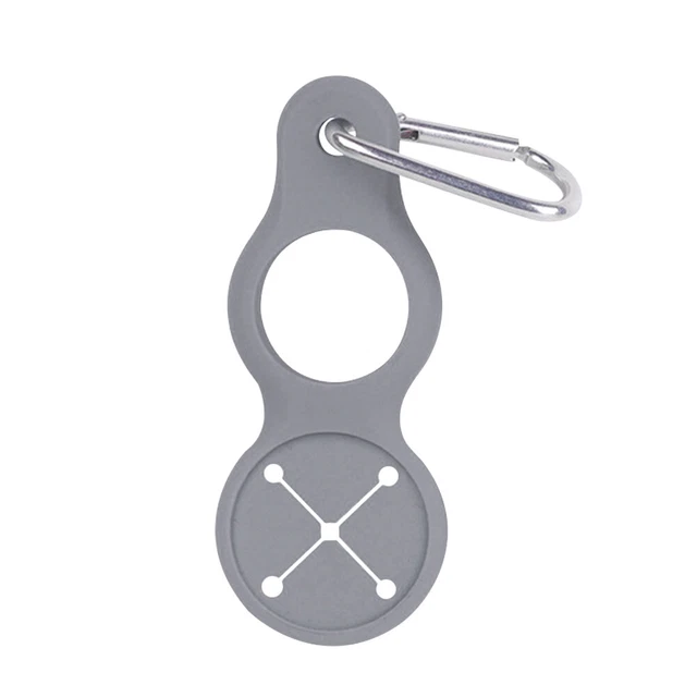 Sports Water Bottle Holder Buckle Carabiner Camping Towel Hook (Grey) FS2#