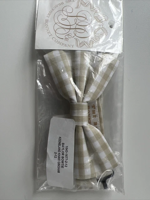 NWT The Beaufort Bonnet Company Boys Khaki Neutral One Size 2-12