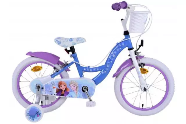 Vélo Disney La Reine des neiges pour enfants, 16 po, vitesse unique