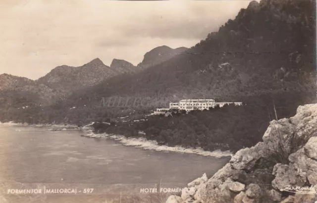 SPAIN - Mallorca, Formentor, Hotel - Photo Postcard 1958