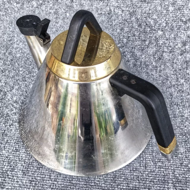 https://www.picclickimg.com/z4wAAOSwVRZlbjSd/Vintage-Kamenstein-Stainless-Steel-Brass-Tea-Kettle-Pyramid.webp