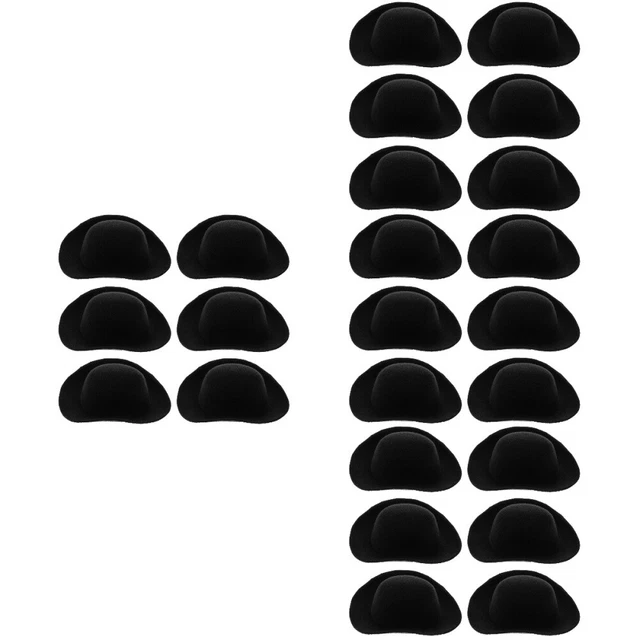 24 pcs mini chapeau cowboy western cowgirl chapeau de poupée fête des chapeaux