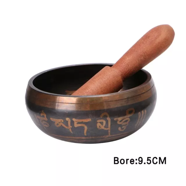 Buddhism Tibetan Singing Bowl Kit Blessing Sound Healing Balancing Mantra