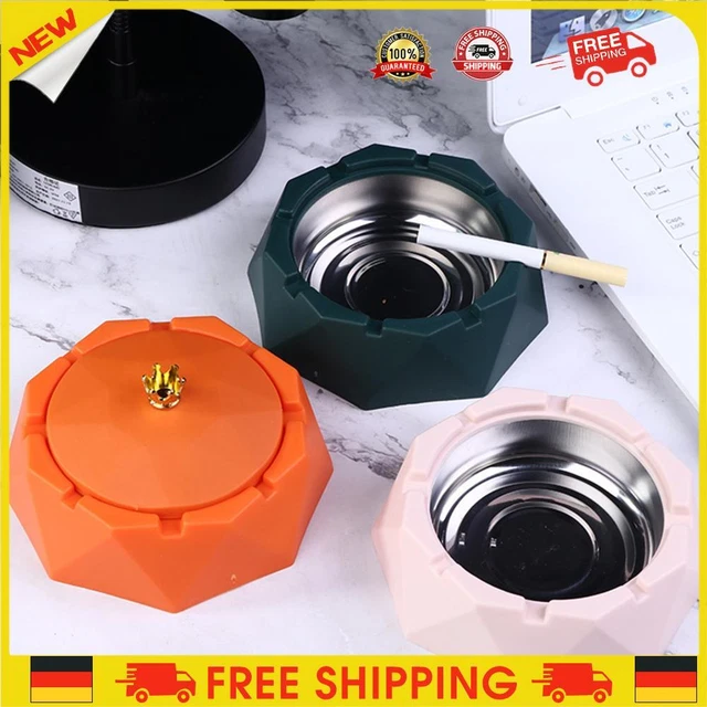 ❥ Cenerenere nordico leggero vassoio per cenere lavabile decorazione artistica regalo per donna uomo fumo