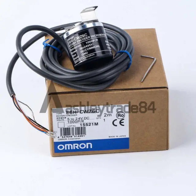 1 pz encoder rotante Omron E6H-CWZ6C 1000P/R nuovo