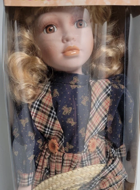 New In Box - Princess' Collection 16" Porcelain Doll Vintage