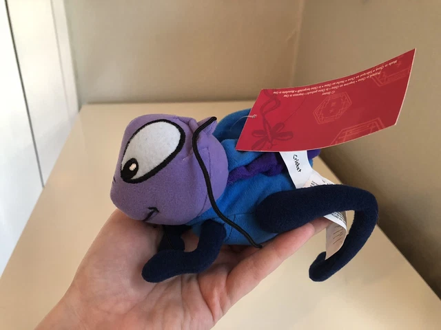 Vintage Rare Disney Store Cricket Bean Bag Plush - New With Tags Mulan Toy