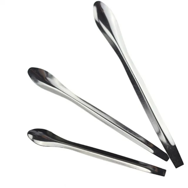 3 piezas / Juego de cucharas médicas de acero inoxidable cuchara química pharmazi PeTAI