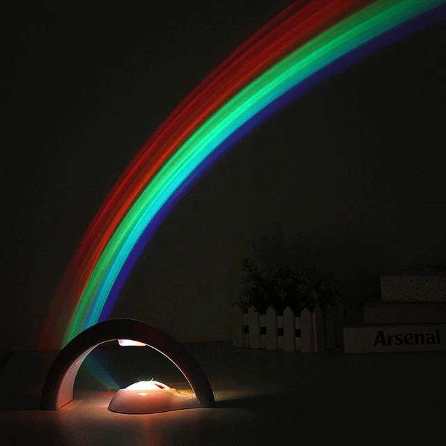 RAINBOW LAMP LED Night Lights Color Changing Battery Operated £14.69