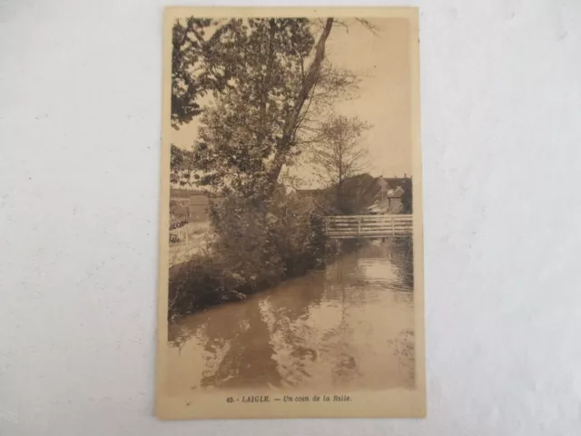 CPA - LAIGLE (Orne) (61) - Un coin de la Rille