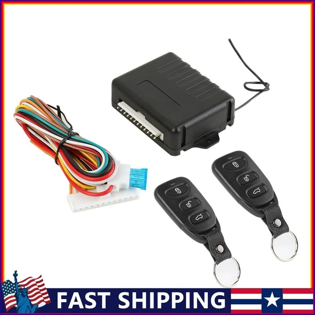 Car Remote Central Door Locking Kit Auto Keyless Entry Alarm System 410/T102