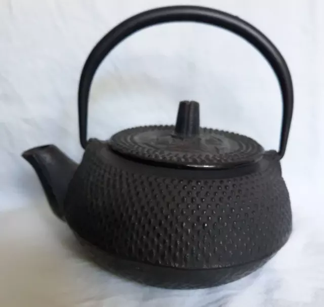 VINTAGE TETSUBIN CAST Iron Japanese Teapot Tea Kettle Nambu Pot Casts