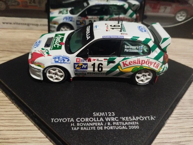 Toyota Yaris WRC 8 Rallye de Finlande 2019 Tanak Jarveoja IXO RAM723