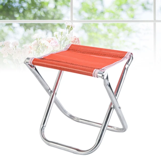 Sgabello pieghevole outdoor campeggio sedia portatile leggera pesca viaggi spiaggia