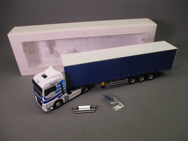 Eligor 1/43 MAN TG XXL Tautliner Transports Ageneau 113231 - Hors Commerce