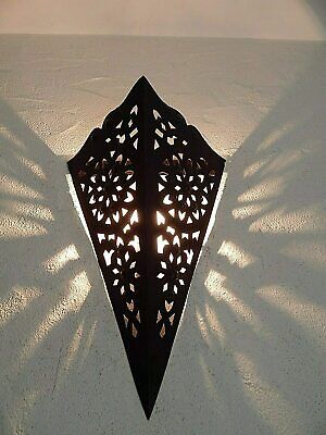 applique murale Marocaine fer forgé p4 lampe lustre lanterne oriantale 44 cm