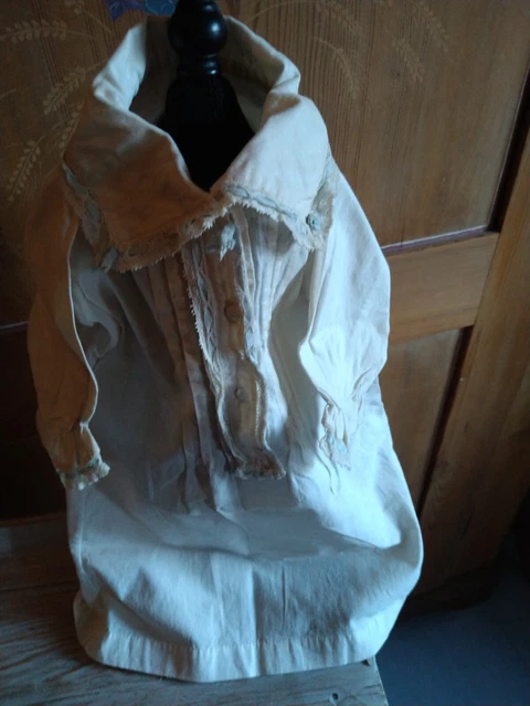 robe ancienne début XXes  de poupée ancienne Jumeau ou autre