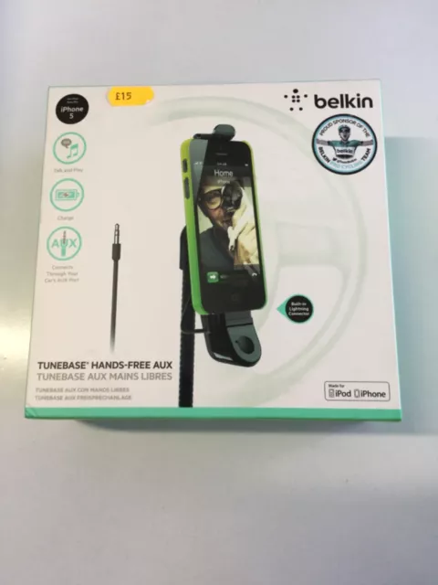 BELKIN TUNEBASE with handsfree charger, for APPLE IPHONE SE(2020), IPHONE 5