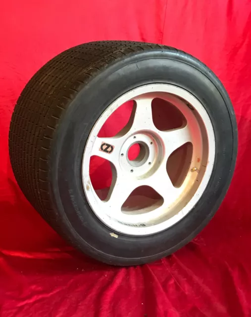 Ferrari F40 LM  OZ Racing  magnesium rear rim wheel complete w/ Pirelli rain 3