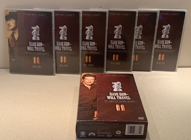 Have Gun Will Travel - Second Season Two (Richard Boone) - 39 episodes on 6 DVDs