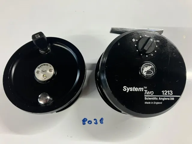 SCIENTIFIC ANGLERS SYSTEM Two 1213 Fly Fishing Reel With Spare