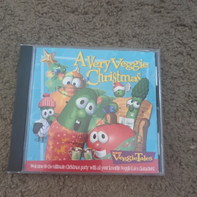 VEGGIETALES A VERY Veggie Christmas by VeggieTales (CD, Oct1998