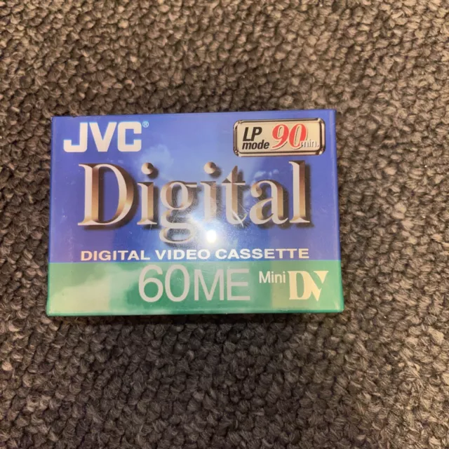 JVC 60ME mini DV Video Cassette Tape NEW SEALED