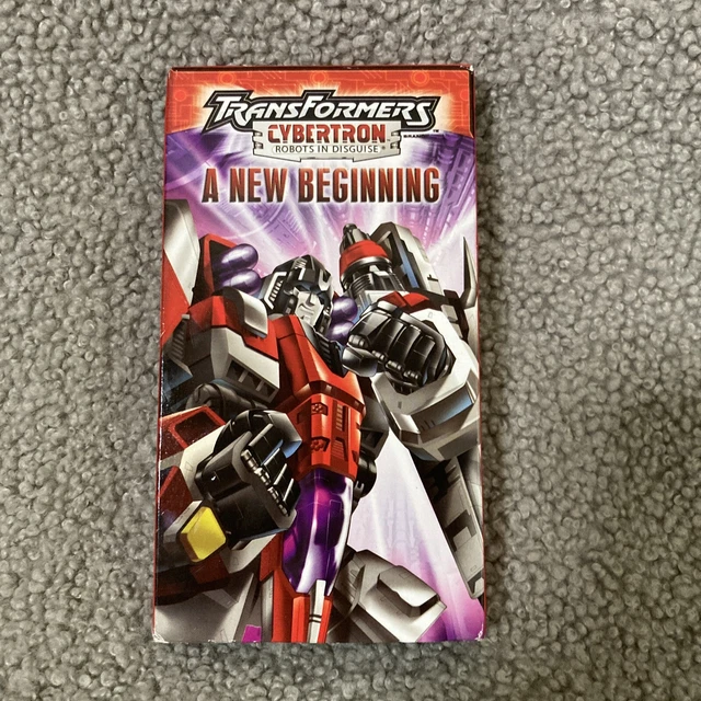 TRANSFORMERS CYBERTRON A New Beginning 2004 VHS EUR 10,91 PicClick FR