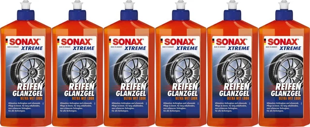 Sonax XTREME gel lucido pneumatici 500 ml VPE set 6 pezzi 02352410