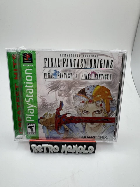 FINAL FANTASY ORIGINS Sur PS1 - PAL Espagnol/Anglais, NEUF Sous Cellophane