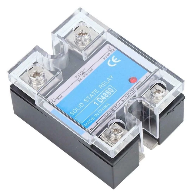 Utile relè semiconduttore avvitato 80A DC-AC facile da installare