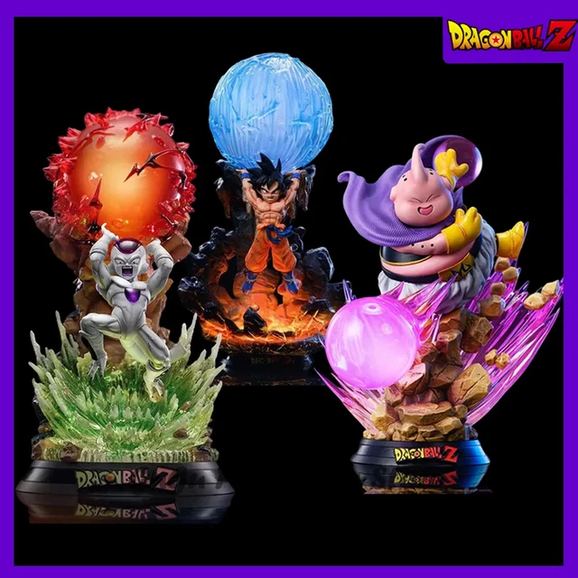 COLLECTION STATUES LUMINEUSES Dragon Ball Figurines Goku Boo Freezer 24