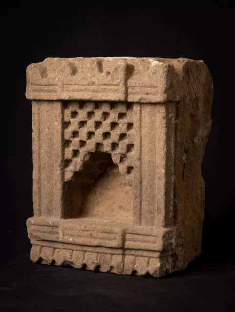 Antique sandstone shrine from India from India, 19th century