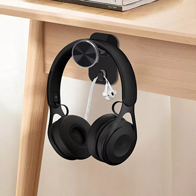 Earphone ABS Gaming Headset Headphone Hanger Holder Desk Stand Wall Mount