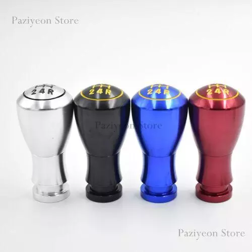 Universal 5-Speed Aluminum Car Manual MT Shift Knob Gear Stick Shifter Lever 2