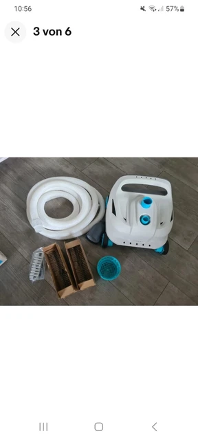 INTEX ZX300 AUTOMATISCHER Pool-Bodensauger Poolroboter Poolsauger Pool ...